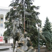 Памятник казаку Мамаю :: Денис Щербак