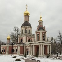 Храм Живоначальной Троицы Патриаршее подворье в усадьбе Свиблово :: Марина Назарова