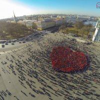 Флэшмоб Сердце Города 2015 Санкт - Петербург :: Николай Т