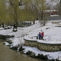 На берегах Салгира :: Михаил Баевский