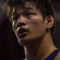 Победитель международного турнира по вольной борьбе-японский борец Мацумото :: Борис Коктышев 