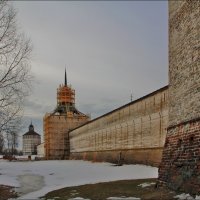 у стен монастырских :: Дмитрий Анцыферов