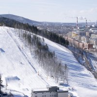 Мой любимый город. Горнолыжный центр "Райдер" :: Олег 