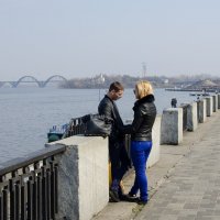 Весна пришла! Прогулка по набережной, Днепропетровск :: Ксения Довгопол