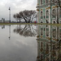 Весенний разлив в Разводном саду :: Valeriy Piterskiy