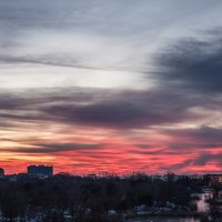 Зимний закат :: Денис Красненко