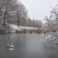 Весенний снег :: Николай Андреев