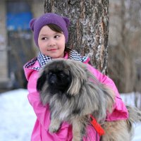 Девочка с собачкой :: Алена Шуплецова