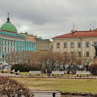 Площадь перед Казанским Собором. :: Олег Попков