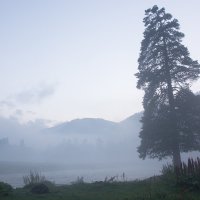 Туманное утро в горах :: Артем 