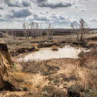 Водная эрозия почвы :: Александр Никишков