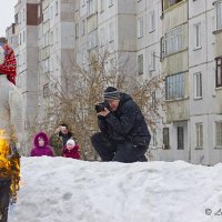 Масленица. Сжигание чучела :: Leonid Krasnov