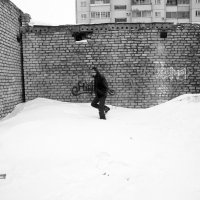 Зима в Комсомольске, мы развлекались как могли :: Александр Мурзаев