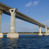 Мост через Волгу :: Евгений Астахов