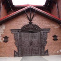 Ворота в "непал". Этномир Калуга. :: Серж Поветкин