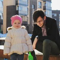папа и дочка :: Екатерина Сагалаева
