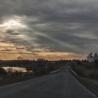 " Возвращаясь домой на закате... " :: Светлана Лиханова