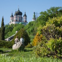 Парк Феофания и Собор Святого Пантелеймона :: Александр тарасенко