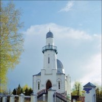 Белая соборная мечеть. г.Томск :: Евгения Семененко 
