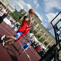 Dudu Streetbasket fest на Красной площади :: Михаил Ворожцов