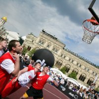 Dudu Streetbasket fest на Красной площади :: Михаил Ворожцов