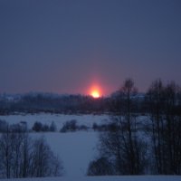 Зимний закат :: Светлана Масюкевич