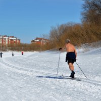 лыжник :: Натали Зимина