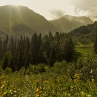 горы :: Горный турист Иван Иванов