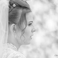 Профиль невесты в высоком... :: Сергей Шруба