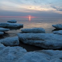 Северодвинск. Разные дни у Белого моря. Закат :: Владимир Шибинский