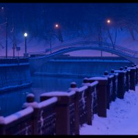 Москва. Таможенный мост через Яузу. :: Юрий Дегтярёв