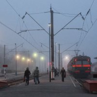 Первая электричка :: Павел Дунюшкин