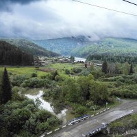 ненастье в таёжной деревне :: Александр Рождественский