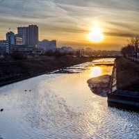 Вечер на Дудергофском канале :: Константин Бобинский