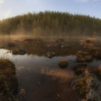 утренняя дымка.. :: Евгений Молчановский