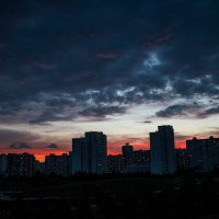 Марьинский закат :: Андрей Кузнецов
