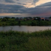 Озеро "Под церковью"... в селе Сажино Берёзовского района Пермского края :: Владимир Хиль