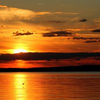 закат на Онежском озере :: Tasha 