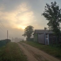 Утро в деревне :: Валерий Талашов
