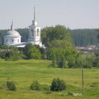 ПЕЙЗАЖ С ЦЕРКОВЬЮ :: владимир осипов