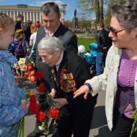 На 70-летии Победы (этюд 6) :: Константин Жирнов