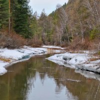Река скидывает ледяные оковы :: Ольга Антонюк