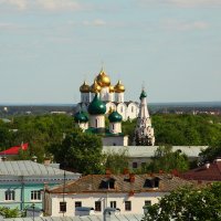 Успенский собор и Ильинская церковь в Ярославле. :: Konstantine Kostyuchenko