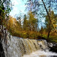 Водопад на реке Белой. :: Константин Иванов