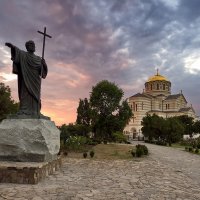 Святой Владимир вечерний :: Антон Мазаев