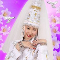 Kazakh wedding dress :: Zhanara Жанара