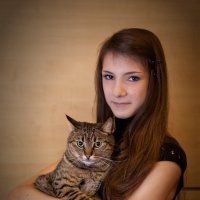 портрет с котом :: YURIY CH