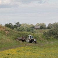 Берег реки Иня. Сарапулка. :: Олег Афанасьевич Сергеев