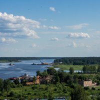 Поволжский городок :: Михаил Крекин