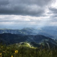 Луч света на перевале :: Марина 